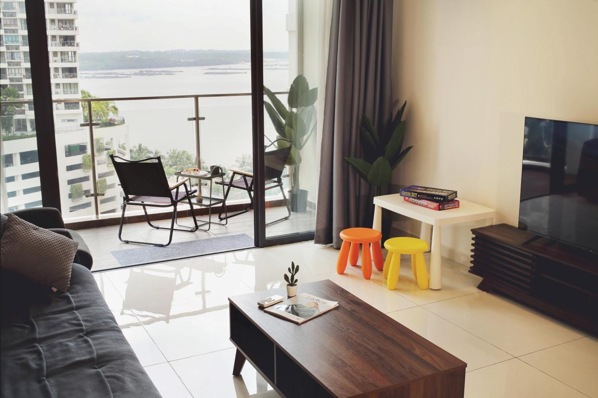 Danga Bay 3br - Secret Lounge - Netflix - Dryer Apartemen *