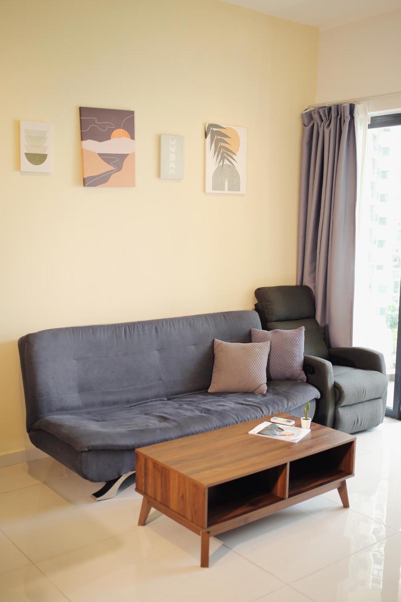 Apartemen Danga Bay 3br - Secret Lounge - Netflix - Dryer Johor Bahru